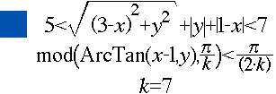 formula for blue portion of “Sunlight Revealed” graph