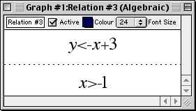 Relation #3 for the simultaneous system