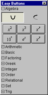 Algebra Easy Buttons - Power Functions