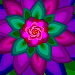 Rose Mandala, by Elizabeth Alexandra