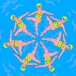 Synchronized Swimmers, by Kimberly Batti