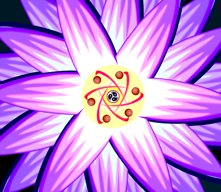 An Atom Blooms, by Steven Webb, zoom level -10