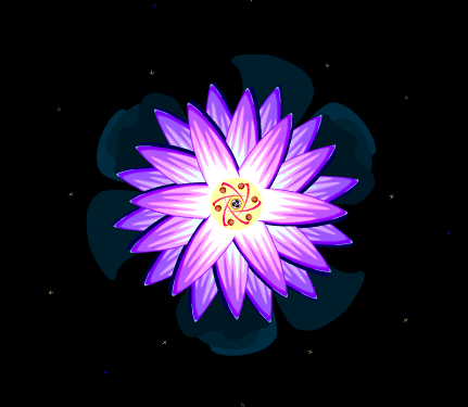 An Atom Blooms, by Steven Webb, zoom level -13