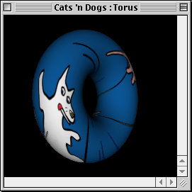 Cats ’n Dogs, Charles Morpheus, on a torus